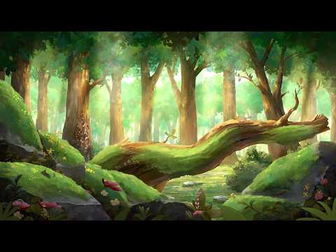 12 hours of forest sounds 🌳 cozy ambience to sleep/chill to thumbnail