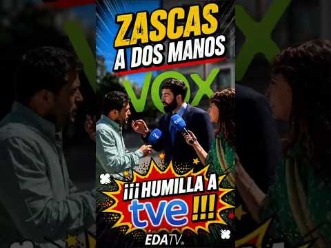 Los ZASCAS A DOS MANOS de VOX con los que ANIQUILA a estos PERIODISTAS PROGRES de TVE: "LANZALLAMAS" thumbnail