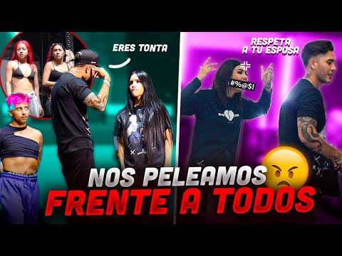 PELEANDO TODO EL DÍA FRENTE A TODOS 🤯 Jukilop | Kimberly Loaiza thumbnail