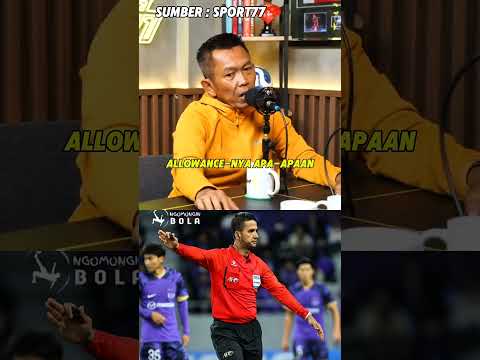 Berapa Gaji Wasit #sepakbola #mamatalkatiri thumbnail