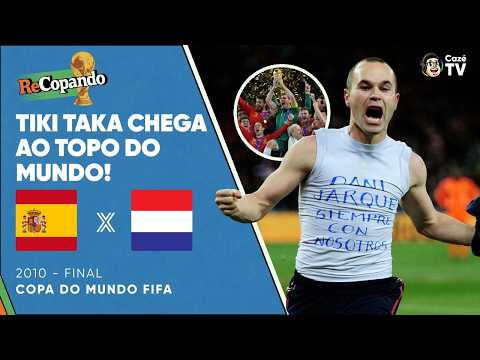 REVEJA ESPANHA X HOLANDA NA COPA DO MUNDO DE 2010 | RECOPANDO thumbnail