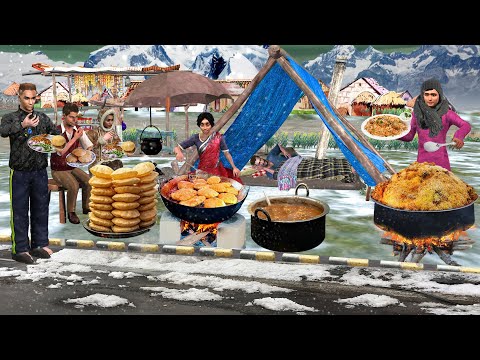 Winter Me Chole Bhature Wala Famous Street Food Chole Bhature Hindi Kahani Moral Story Comedy Video thumbnail