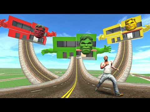 Franklin Found Longest Road to Colorful Hulk House in Indian Bike Driving 3D thumbnail
