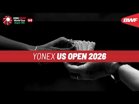 YONEX US Open 2026 | Day 1 | Court 1 | Qualification/Round of 32 thumbnail