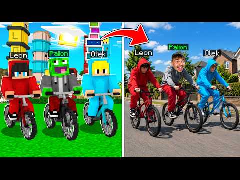 MINECRAFT vs PRAWDZIWE ŻYCIE! thumbnail