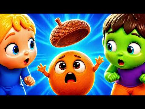 The Lost Acorn Hat Adventure with Brocco and Camila 🌰✨ | Fun Babies Song by Doggy Doggy Cartoons thumbnail