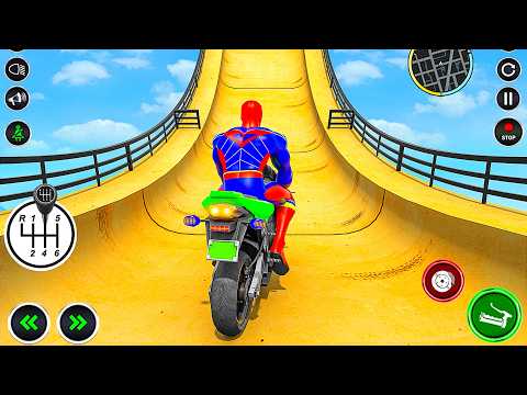 SPIDERMAN GT BIKE RACING STUNT GAMEPLAY 2026 thumbnail