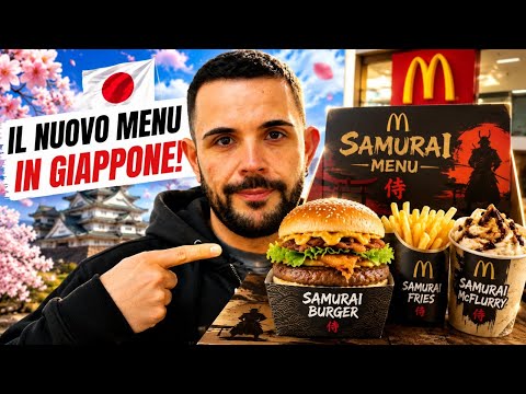 Ho mangiato il McDonald’s ESCLUSIVO del Giappone… assurdo 🍔🇯🇵 thumbnail
