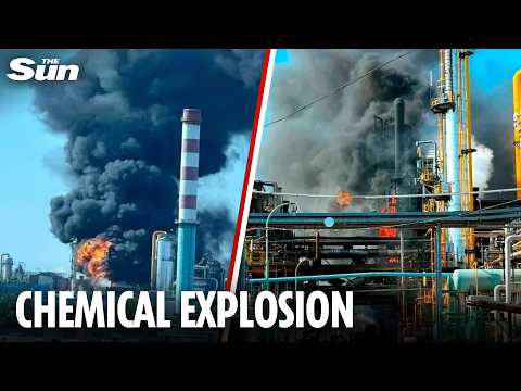 Fatal explosion rocks European petrochemicals factory sparking toxic fire thumbnail
