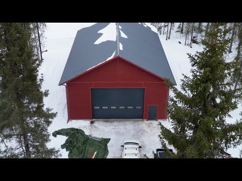 Installing Metal Wall Sheeting & Lift Repair thumbnail