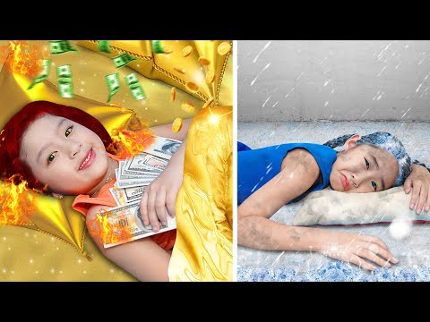 Rich vs Poor Camping Life Hacks for Smart Parents | Funny Tricks in Camping By T-FUN thumbnail
