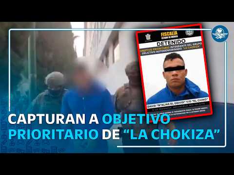 Detienen a “El Deivid”, líder de La Chokiza, en el AICM thumbnail