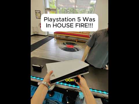 PLAYSTATION 5 WAS IN HOUSE FIRE!!! #brokenfix #smartphone #retrogaming #problemfix #brokendisplay thumbnail