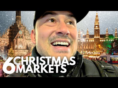 6 Trains to 6 Christmas Markets in Europe (A Christmas Documentary) thumbnail