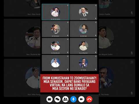Zoomustahan sa senado? | FYP thumbnail