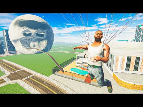 Moon Wakes Up & Franklin Saving house - INDIAN BIKES DRIVING 3D thumbnail