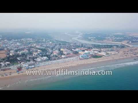 Birds-eye view of Gopalpur Beach! Exploring coastal Odisha from above thumbnail