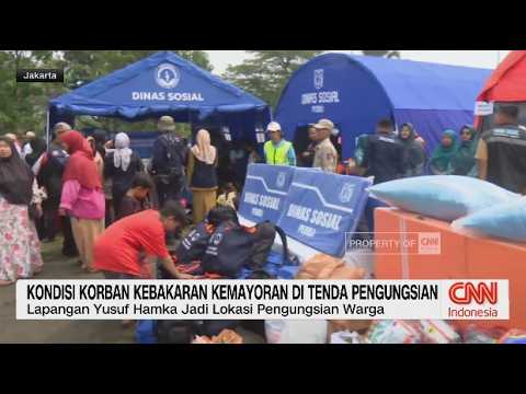Kondisi Korban Kebakaran Kemayoran di Tenda Pengungsian thumbnail