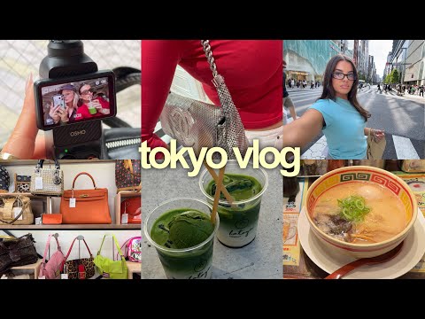 a week in tokyo 🍣🍡🌸🍜🇯🇵 shopping, food & matcha 🍵  thumbnail