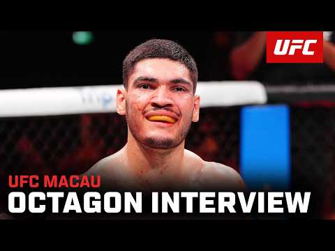 Jose Souza Octagon Interview | UFC Macau thumbnail