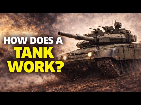 How Does a Tank Work – Engine, Tracks, Gun, Armor and Modern Combat Systems thumbnail