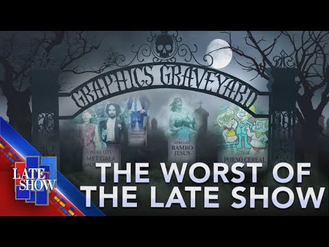 The Worst Of The Late Show: Graphics Graveyard thumbnail