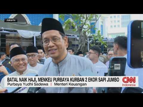 Batal Naik Haji, Menkeu Purbaya Kurban 2 Ekor Sapi Jumbo thumbnail