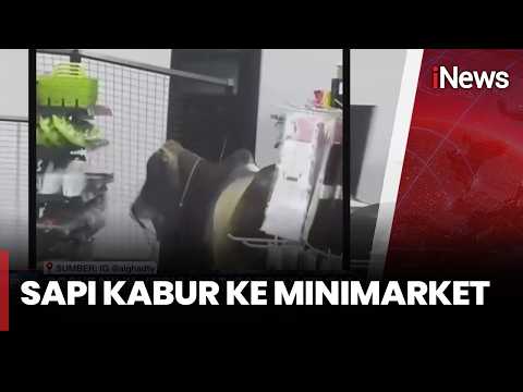 Sapi Kabur ke Minimarket saat Hendak Dikurbankan | iNews Pagi (28/5) thumbnail