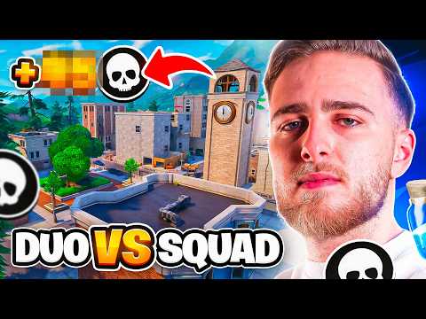 Notre MEILLEURE GAME en DUO SQUAD.. NOTRE NOUVEAU RECORD ! (c'était un carnage) thumbnail