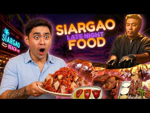 Siargao Late Night Food Tour🇵🇭 Best Eats in Siargao After Dark!  thumbnail
