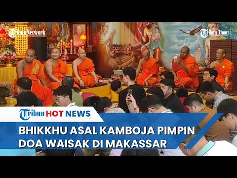 Peringati Hari Raya Waisak, Ratusan Umat Buddha Padati Vihara Girinaga Kota Makassar thumbnail