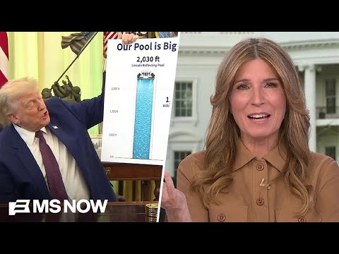 'I'm embarrassed even READING this to you': Nicolle on Trump GIDDY about his BIG pool renovation thumbnail