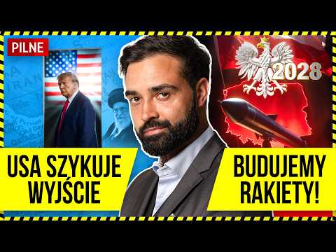 TRUMP CHCE WYJŚĆ Z ZATOKI PERSKIEJ, POLSKA STAWIA FABRYKĘ RAKIET, IDĄ WIELKIE DEPORTACJE W EUROPIE thumbnail