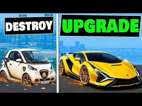 $1 to $1,000,000,000 LAMBORGHINI in GTA 5! l VarunOP thumbnail