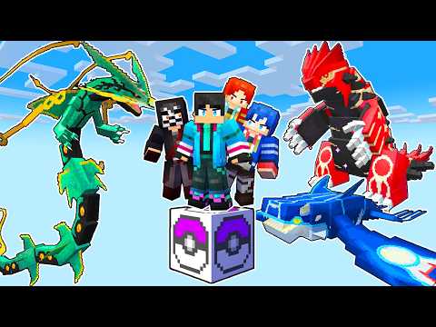 ポケモンワンブロックがある世界で伝説のポケモンを倒す【 マイクラ / マインクラフト 】 thumbnail