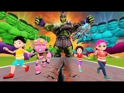 The King of Hulk Monster Part 1 | Hulk Wala Cartoon | Pagal beta | Desi Comedy Video |Cs Bisht Vines thumbnail