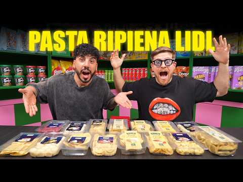 PROVIAMO TUTTE LE PASTE RIPIENE DEL SUPERMERCATO LIDL - QUESTO È IL VIDEO PIÙ GUSTOSO DI SEMPRE!  thumbnail