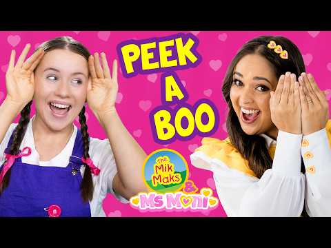 Peekaboo | Kids Songs & Nursery Rhymes | The Mik Maks & Ms Moni thumbnail