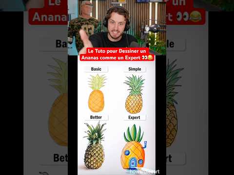 Le Tuto pour Dessiner un Ananas comme un Expert ?? thumbnail