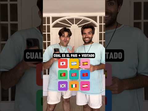 Cuál es el país más visitado de esta lista?! 🏴🙄 #paises thumbnail