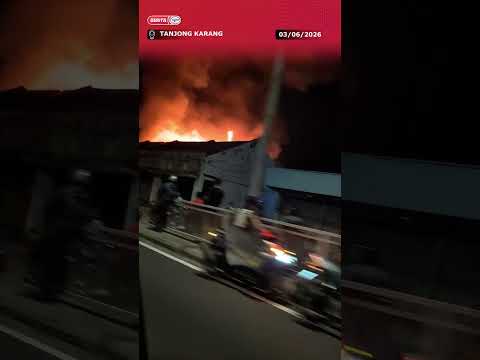3 JUN 2026 - ENAM KEDAI MUSNAH DALAM KEBAKARAN DI TANJONG KARANG thumbnail