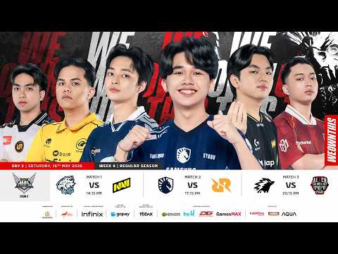 🔴 LIVE | MPL ID S17 | Regular Season Day 2 Week 8 | English thumbnail