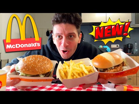PROVO IL NUOVO PANINO BIG ARCH del McDonald's !! thumbnail