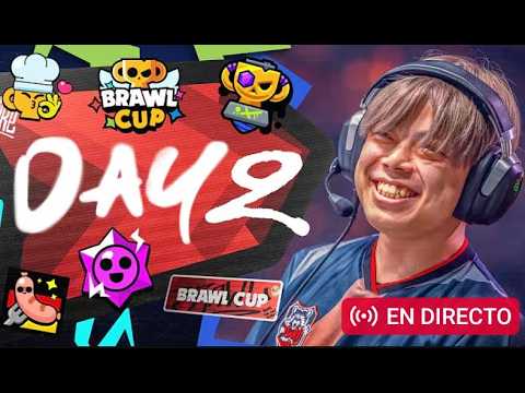 WATCHPARTY BRAWLCUP DIA 2 !! HOY JUEGA EL FAKER DE BRAWL STARS Y REACCIONAMOS A FUT LENAIN GOGOGO thumbnail