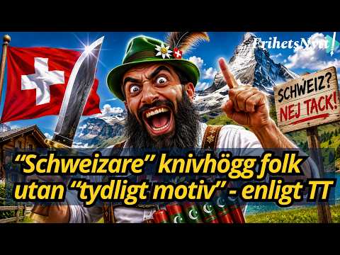 Knivhögg personer & skrek ”Allahu akhbar” - ”Schweizare” utan tydliga motiv enligt svensk media thumbnail