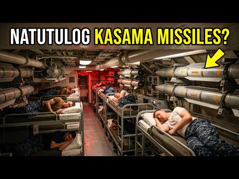 PAANO NABUBUHAY, NALILIGO, KUMAKAIN at NATUTULOG ang mga U.S NAVY sa loob ng Submarine thumbnail
