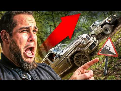 G63 Brabus sur un vrai terrain de 4X4 ! (carnage) thumbnail