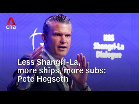 Shangri-La Dialogue: We don't need more conferences, we need more combat power, says Hegseth thumbnail