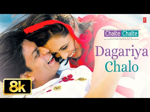 Dagariya Chalo (Full Song) 8K | Shah Rukh Khan | Rani Mukherjee | Chalte Chalte | Udit N, Alka Y thumbnail