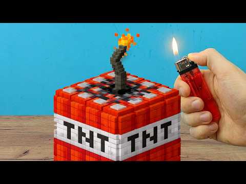 ARMÉ 1000 BLOQUES MAGNÉTICOS de MINECRAFT thumbnail